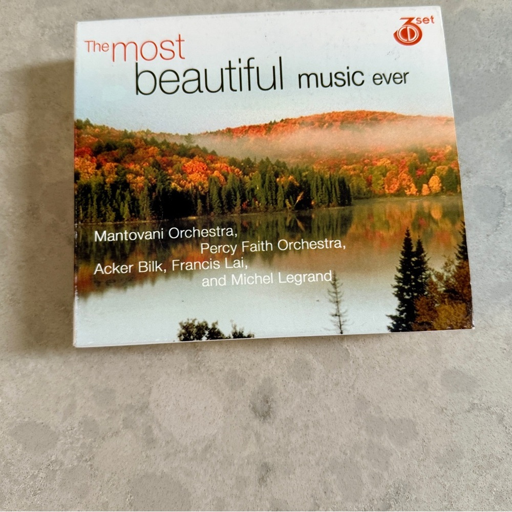 The Most Beautiful Music Ever 3 CD  Complete Set (vol 1,2,3) Like New